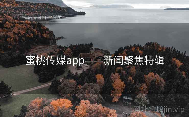蜜桃传媒app——新闻聚焦特辑