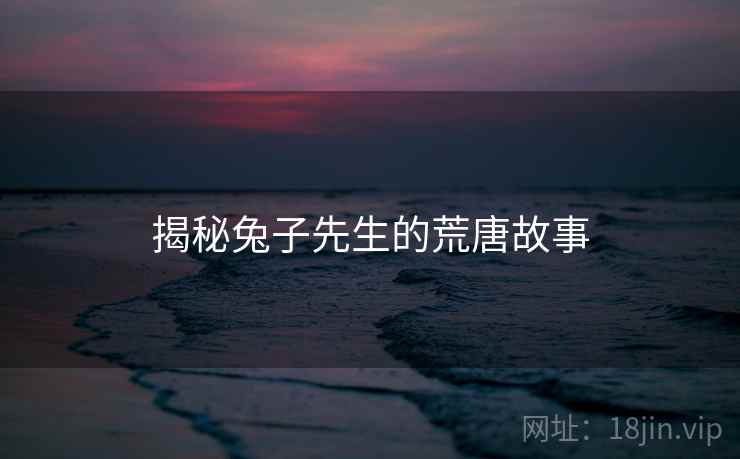 揭秘兔子先生的荒唐故事